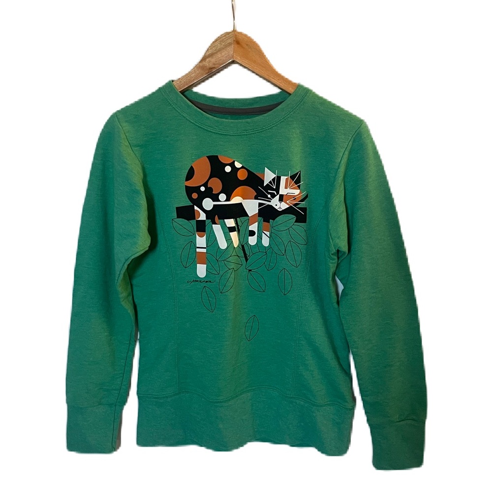 Charley Harper Limp On A Limp Limited Edition SOLD OUT Fleece Sweater Size Small